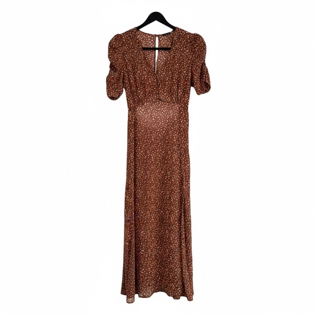Abercrombie & Fitch Brown Long Sleeve Dress